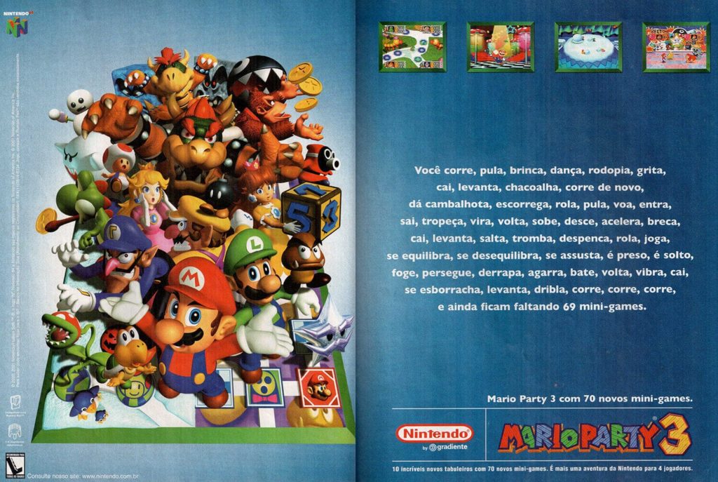 Propaganda Mario Party 3 2001