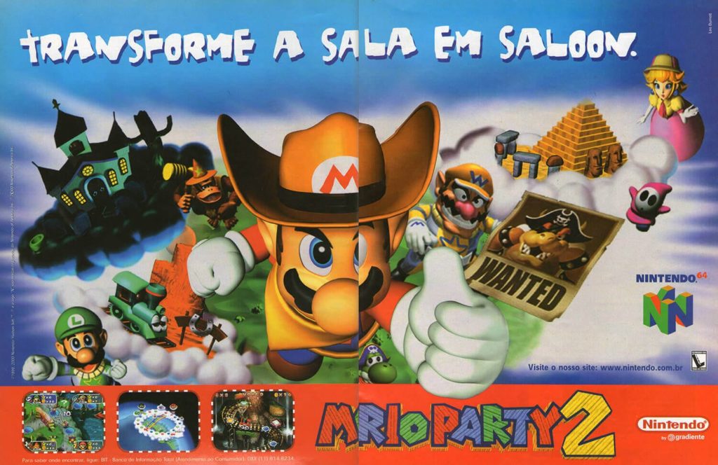 Propaganda Mario Party 2 2000