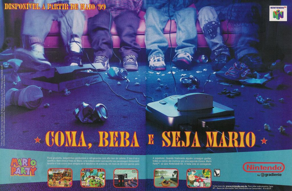 Propaganda Mario Party 1999