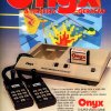 Propaganda antiga videogame Onyx 1983