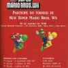 Propaganda Torneio New Super Mario Bros Wii 2010