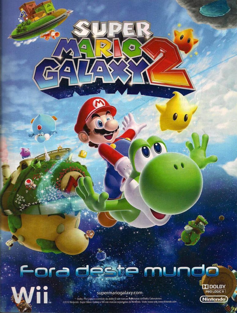 Propaganda Super Mario Galaxy 2 2010