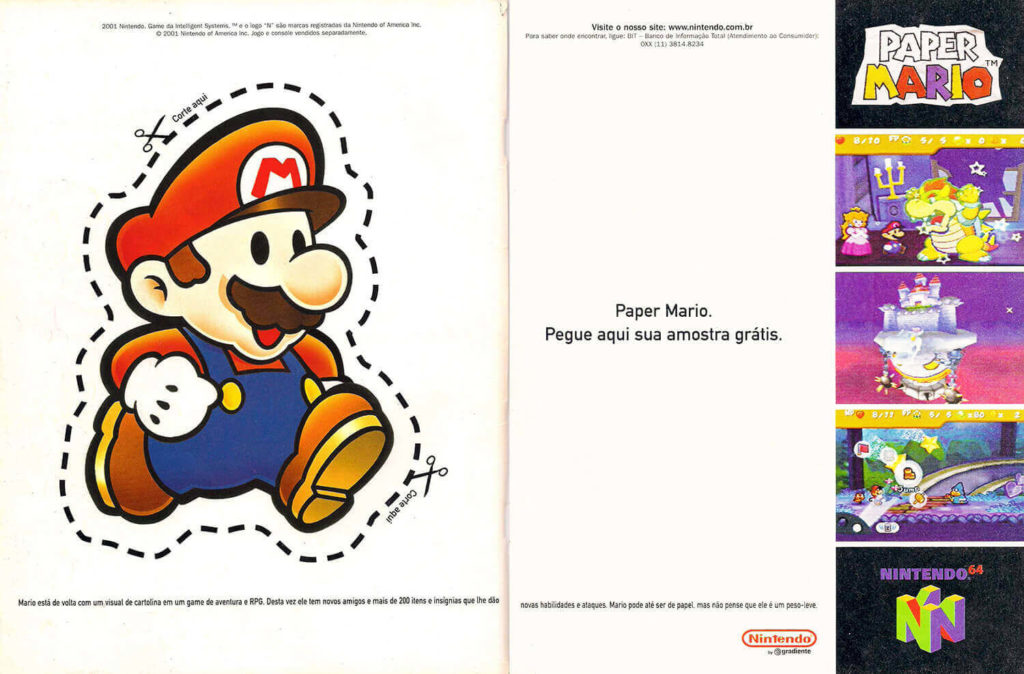 Propaganda Mario Paper 2001