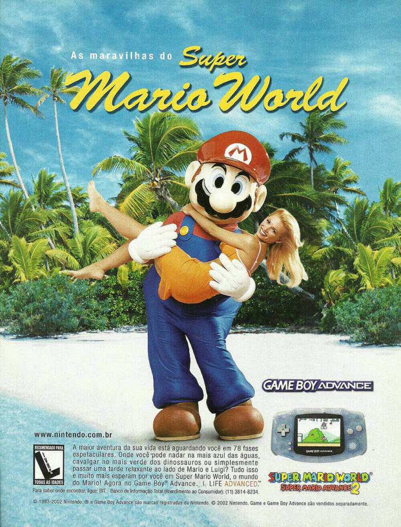 Propaganda Super Mario Advance 2