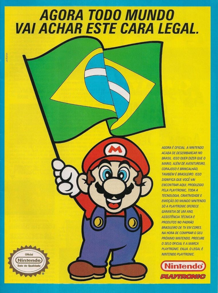 Propaganda Nintendo Playtronic 1993