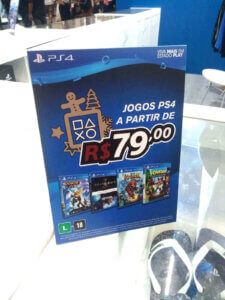 PlayStation (Display de Mesa) - CCXP 2017