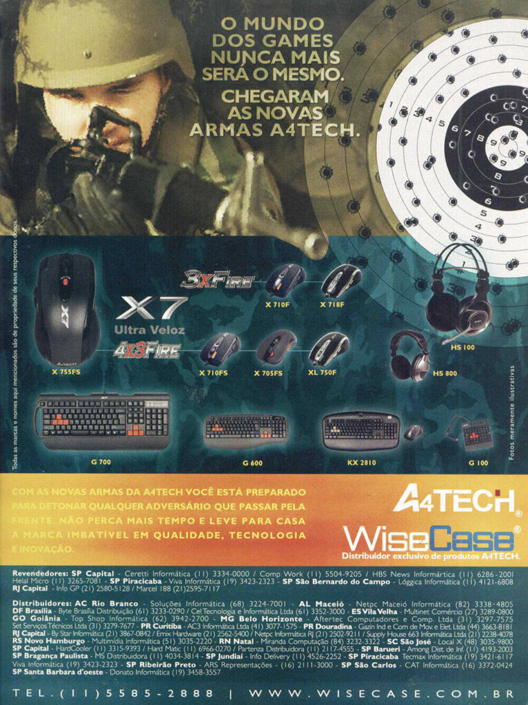 Propaganda A4Tech - Dicas & Truques para PlayStation 107 - 2007