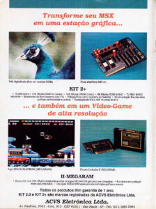 Propaganda ACVS Eletrônica - CPU 22 - 1991