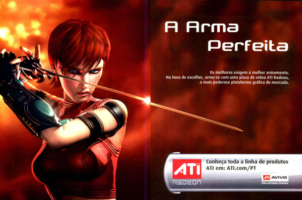 Propaganda ATI Radeon - Game Master 11 - 2005