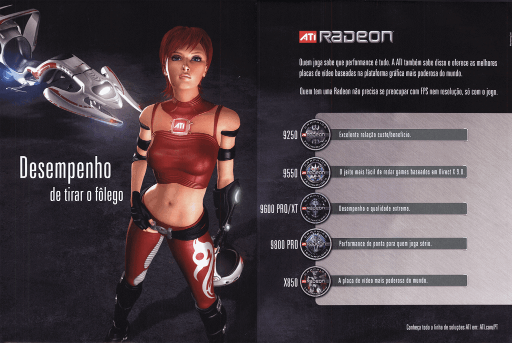 Propaganda ATI Radeon - Geek Games 08 - 2004