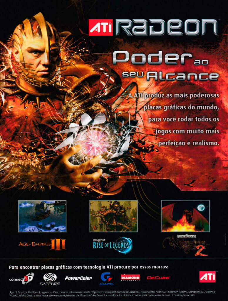 Propaganda ATI Radeon - Megagames PlayStation 20 - 2006