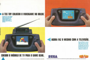Propaganda Acessórios Game Gear - VideoGame 16 - 1992