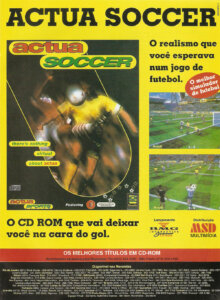 Propaganda Actua Soccer - Computer Games 21 - 1996