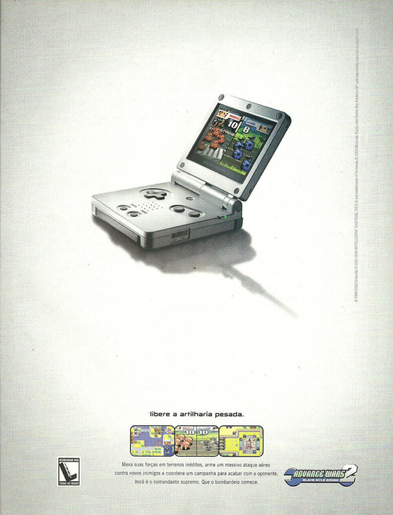 Propaganda Advance Wars 2 - Nintendo World 59 - 2003