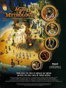 Propaganda Age of Mythology - EGM Brasil 09 - 2002