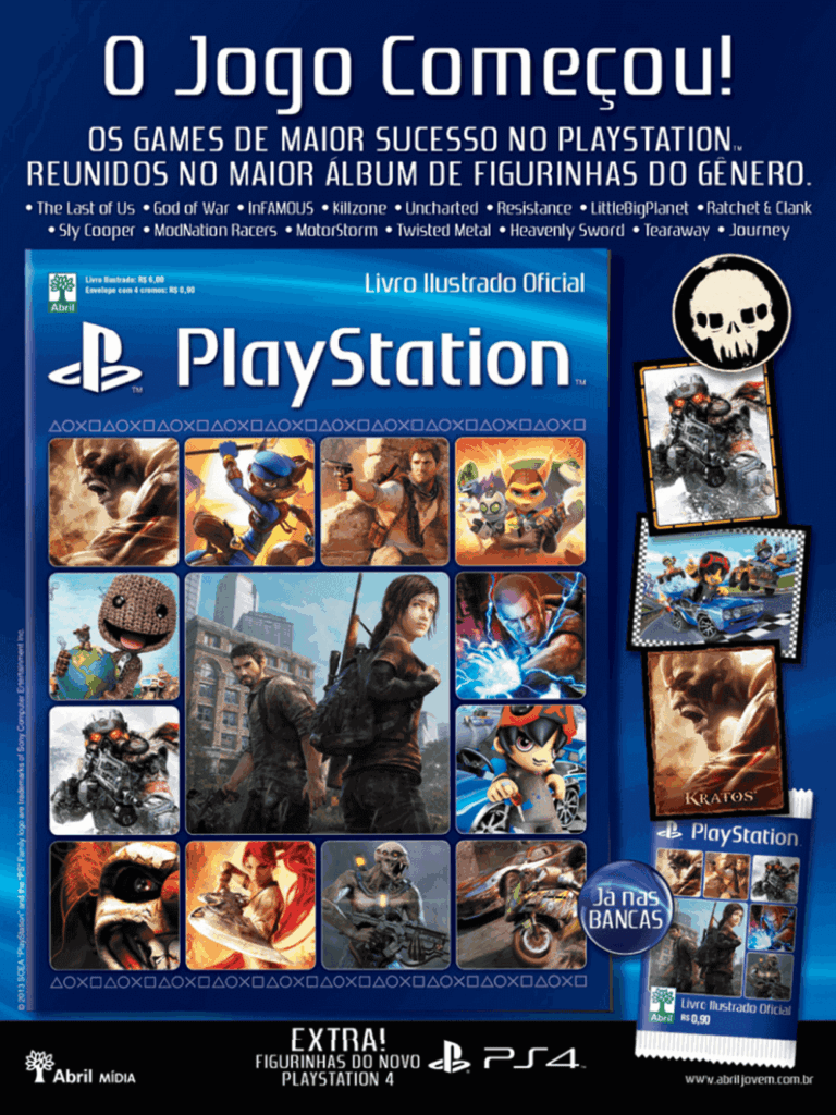 Propaganda Álbum PlayStation - PlayStation 181 - 2013