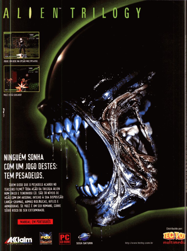 Propaganda Alien Trilogy - Revista do CD-Rom 19 - 1997