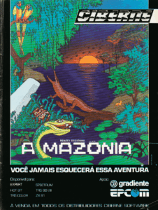 Propaganda Amazônia - MSX Micro 01 - 1985