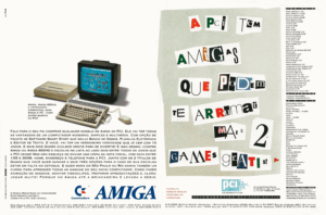 Propaganda Amiga - Ação Games 58 - 1994