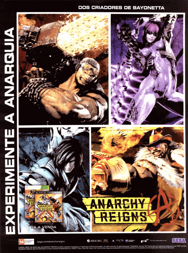 Propaganda Anarchy Reigns - EGM Brasil 137 - 2013