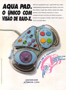 Propaganda Aqua Pad - Ação Games 69 - 1994