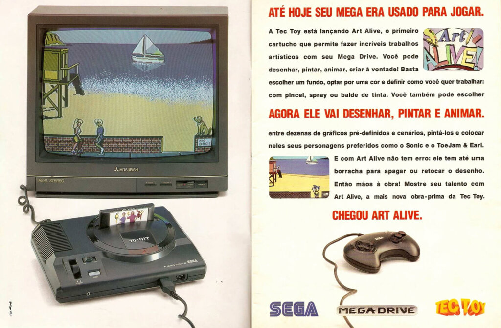 Propaganda Art Live - Ação Games 14 - 1992