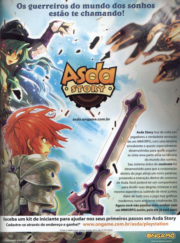 Propaganda Asda Story - Dicas & Truques para PlayStation 131 - 2009