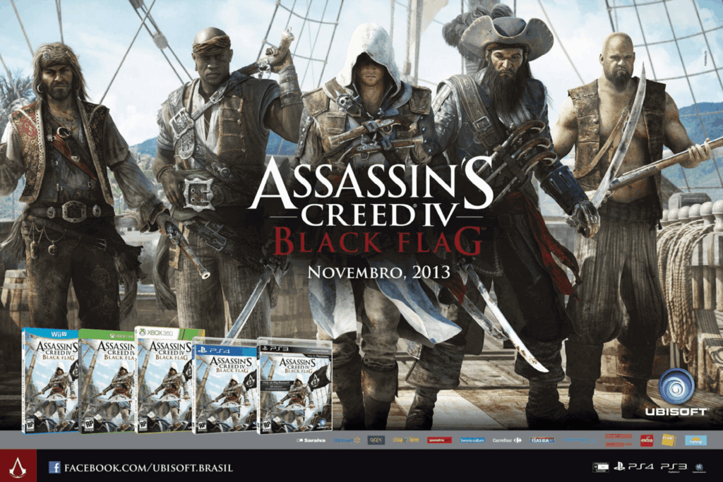 Propaganda Assassin's Creed IV Black Flag - PlayStation 184 - 2013