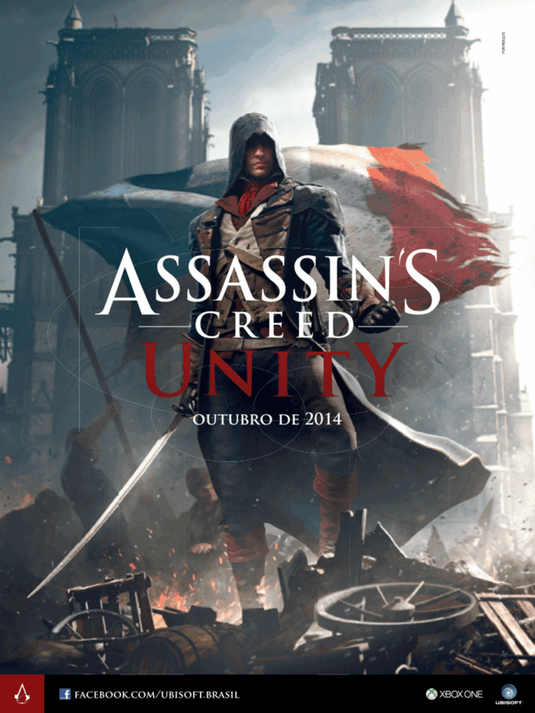 Propaganda Assassin's Creed Unity - Revista Oficial Xbox 97 - 2014
