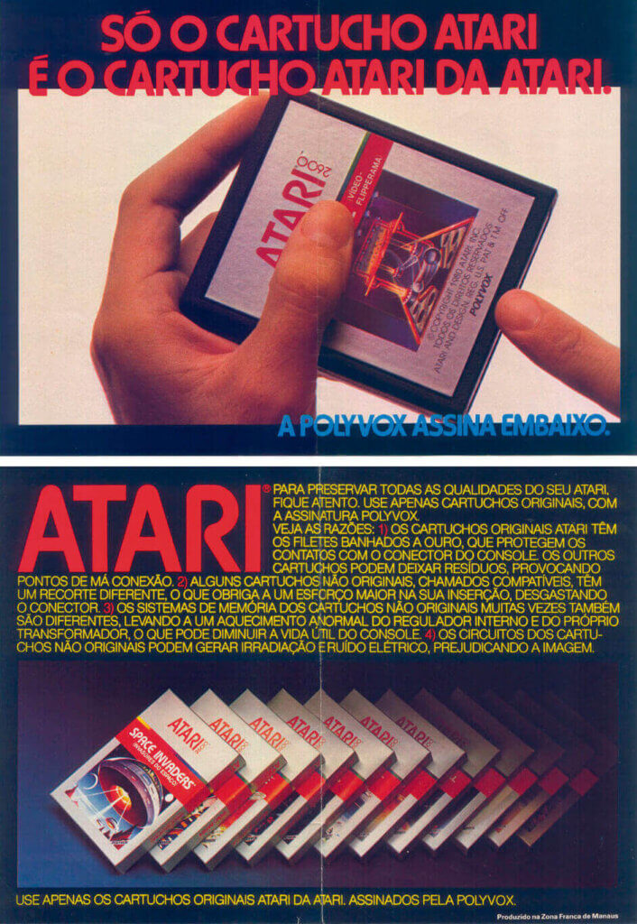 Propaganda Atari Polyvox (Flyer) - 1983