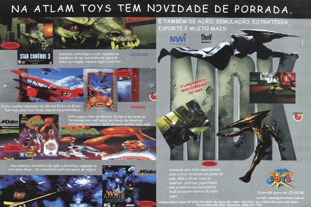 Propaganda Atlam Toys - BIGMAX 10 - 1997