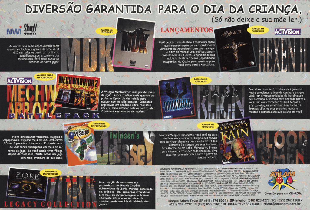 Propaganda Atlam Toys - BIGMAX 11 - 1997