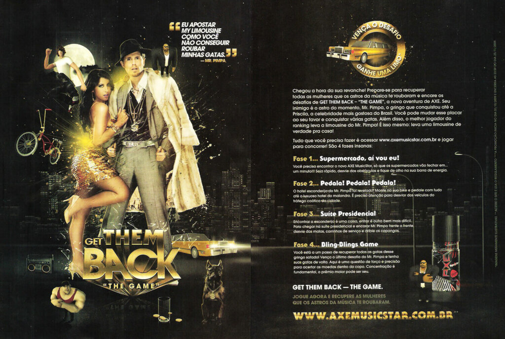 Propaganda Axe Music Star - Dicas & Truques para PlayStation 129 - 2009
