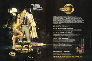 Propaganda Axe Music Star - Dicas & Truques para PlayStation 129 - 2009