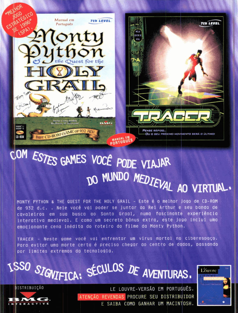 Propaganda BMG Interactive - Revista do CD-Rom 22 - 1997
