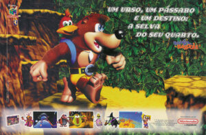 Propaganda Banjo-Kazooie - Nintendo World 01 - 1998