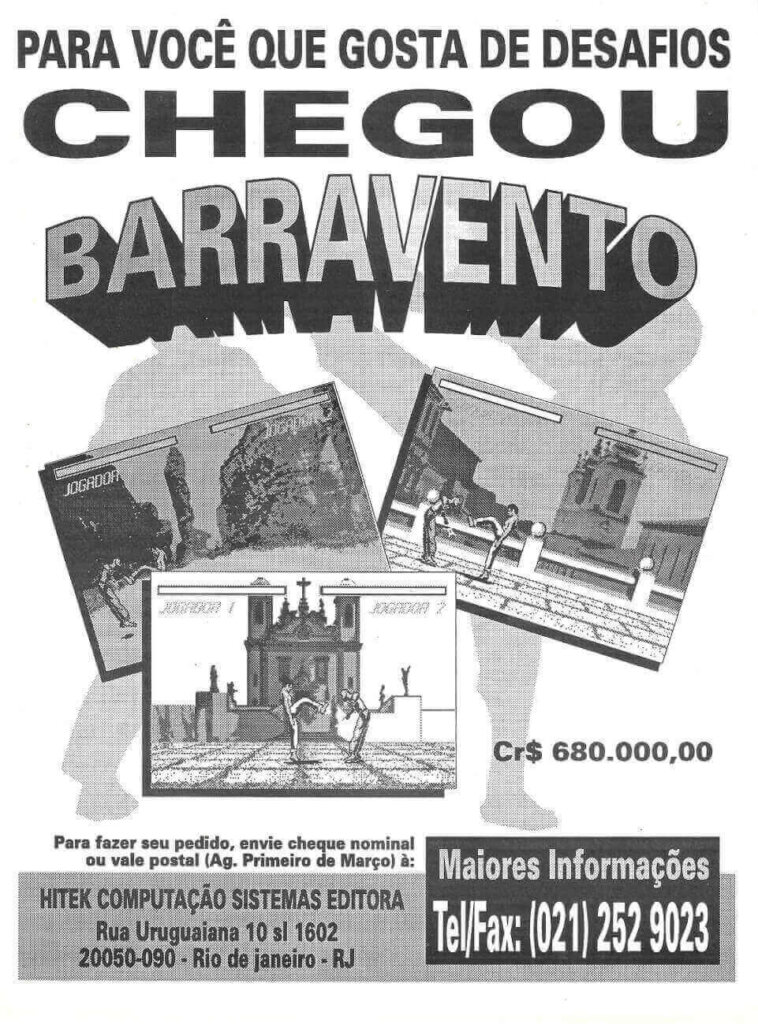 Propaganda Barravento - CPU Amiga 08 - 1993