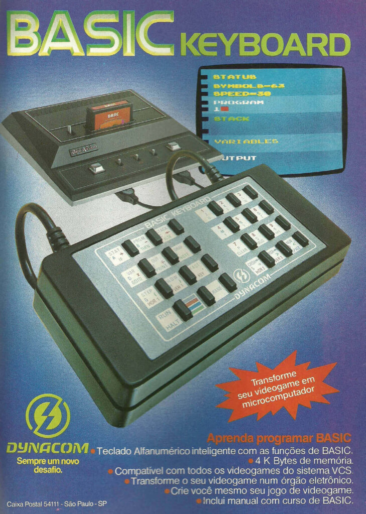 Propaganda Basic Keyboard Dynacom (Vídeo News) - 1984