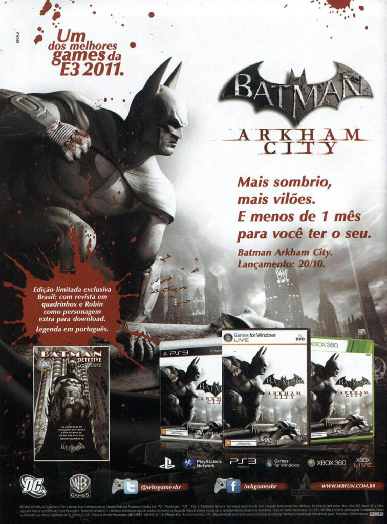 Propaganda Batman Arkham City - Dicas & Truques para PlayStation 2011 - 154