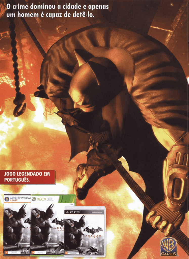 Propaganda Batman Arkham City - FullGames 106 - 2011