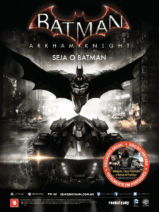 Propaganda Batman Arkham Knight - Revista Oficial Xbox 107 - 2015