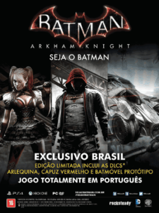 Propaganda Batman Arkham Knight - Revista Oficial Xbox 108 - 2015