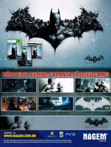 Propaganda Batman Arkham Origins (Nagem) - EGW 145 - 2013