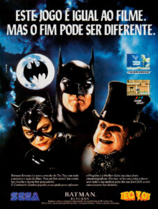Propaganda Batman - SuperGame 19 - 1993