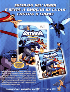 Propaganda Batman The Brave and The Bold - EGM Brasil 104 - 2010