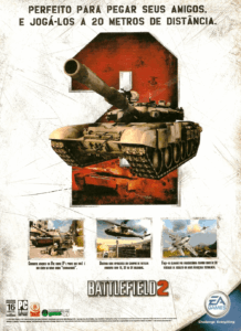 Propaganda Battlefield 2 - EGM Brasil 40 - 2005