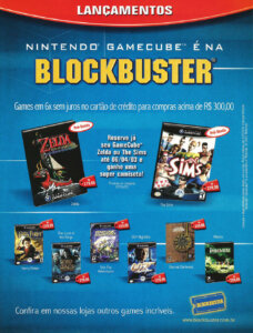 Propaganda Blockbuster - EGM Brasil 12 - 2003