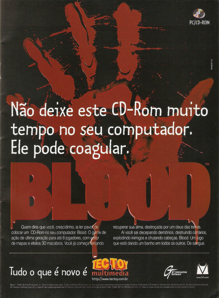 Propaganda Blood - Computer Games 37 - 1997
