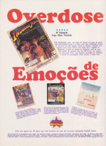 Propaganda BraSoft Games - Ação Games 17 - 1992