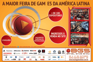 Propaganda Brasil Game Show - Revista PlayStation 196 - 2014
